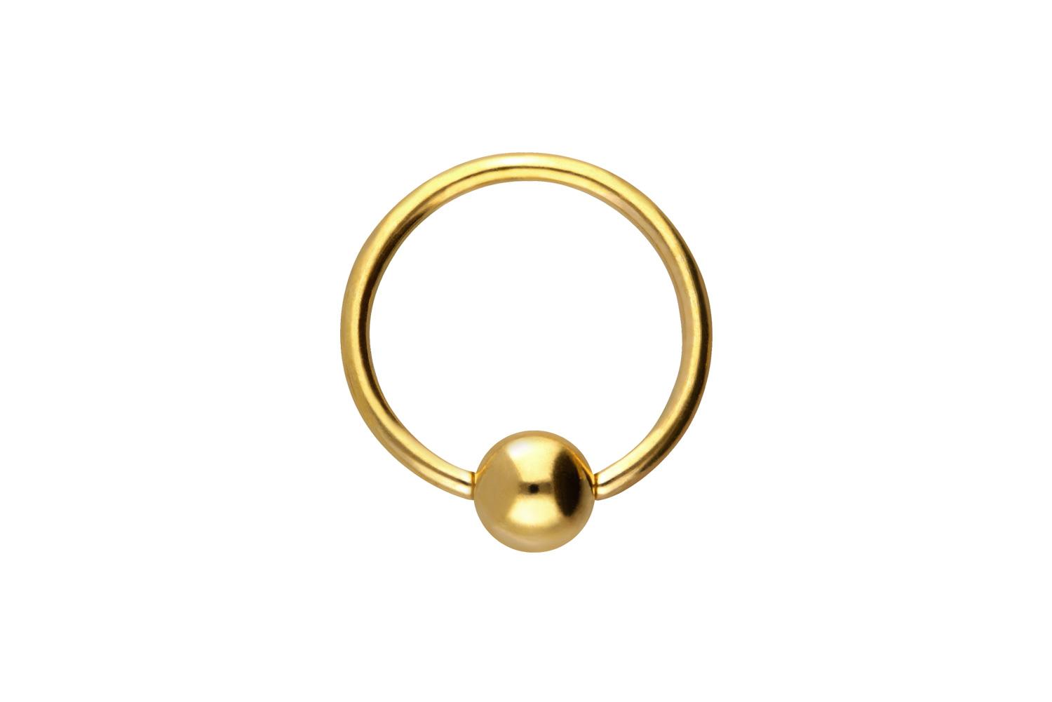 Chirurgenstahl O-Ring KUGEL - biegbar von Piercingline